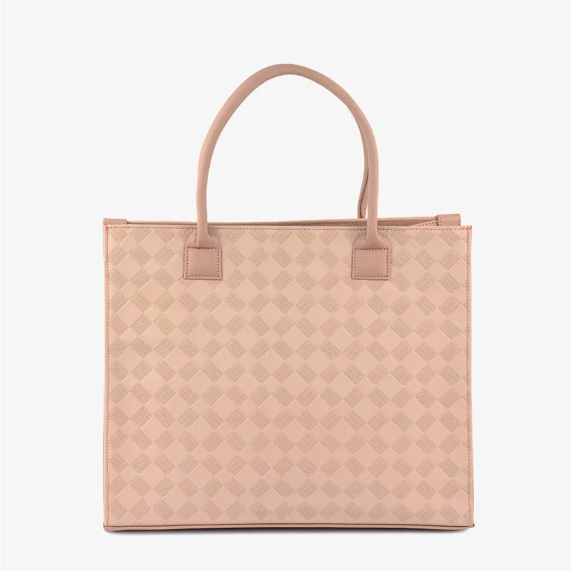 The Rosette Checkerbloom Tote