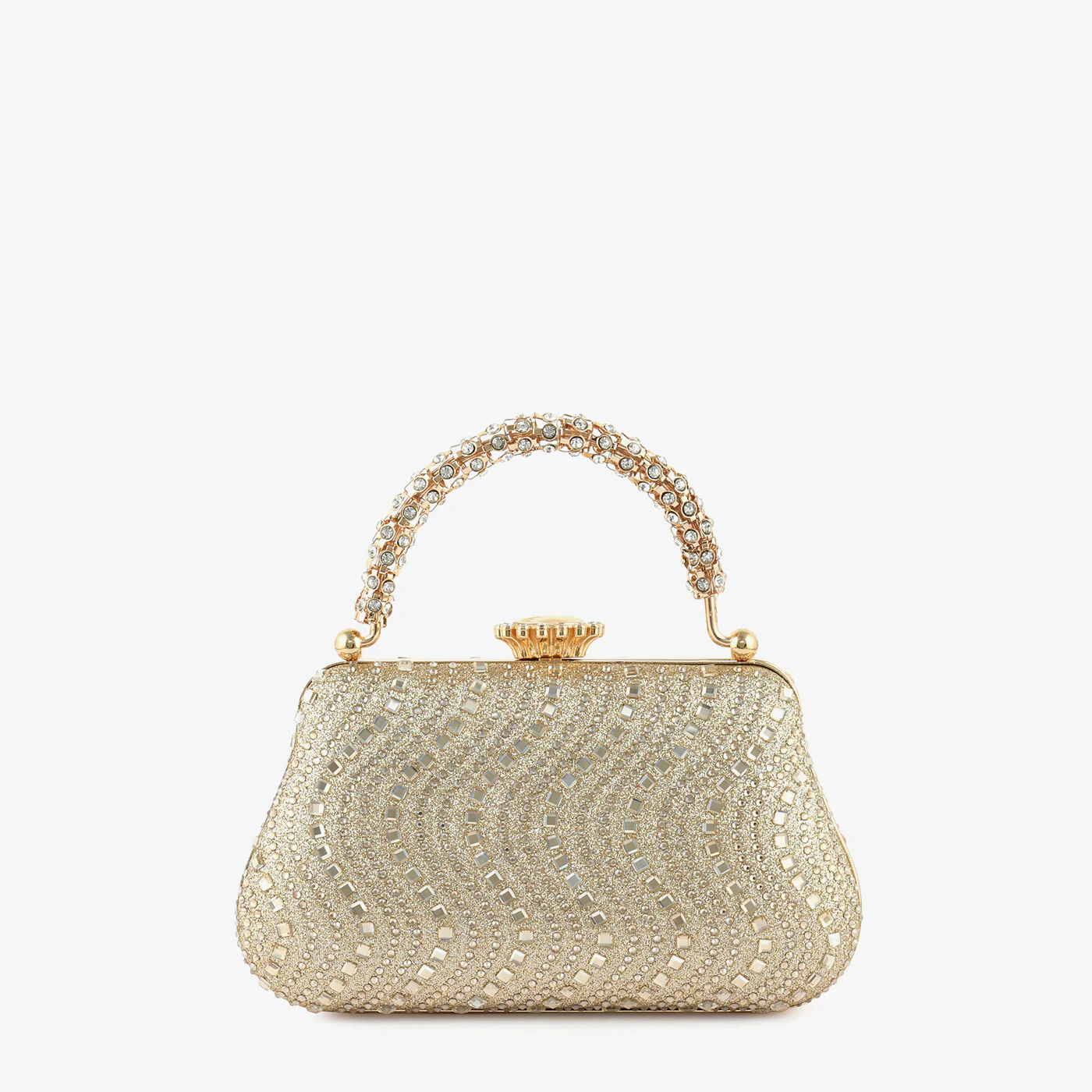 The Gilded Cascade Clutch